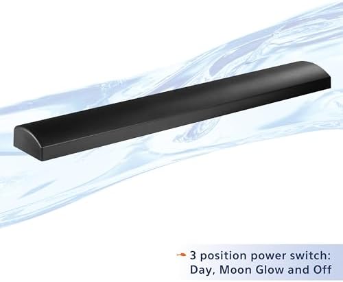 Aqueon LED Fish Tank Aquarium Strip Light Fixture, 24 Inch