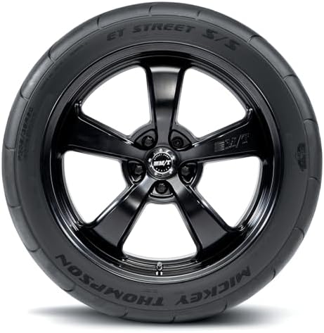Mickey Thompson ET Street S/S P235/60R15 SL | Racing High Performance Summer Traction Standard Load Radial Construction Black Sidewall Tire