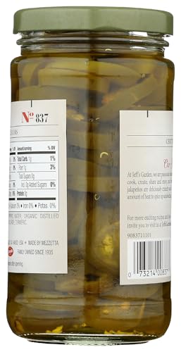 Jeff'S Garden, Peppers Jalapeno Hot Sliced, 12 Fl Oz