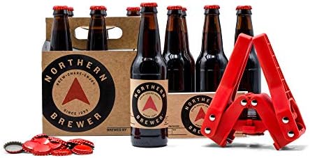 Northern Brewer - Siphonless 1 Gallon Craft Beer Making Starter Kit, Equipment and Beer Recipe Kit (American Wheat)