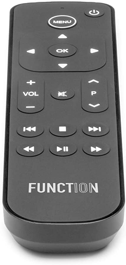 Function101 Button Remote for Apple TV (Infrared Edition) — Apple TV Replacement Remote for Apple TV 4K & All Models | Traditional Button Layout