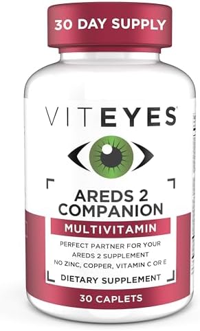 Viteyes Classic AREDS 2 Companion Multivitamin Supplement, Comprehensive Multivitamin Formula for AREDS 2 Users, 90 Capsules
