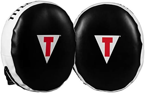 TITLE Boxing Zero-Impact 2.0 Muay Thai Pads - MMA, Kickboxing Equipment, Punching Pads, Focus Mitts - Black