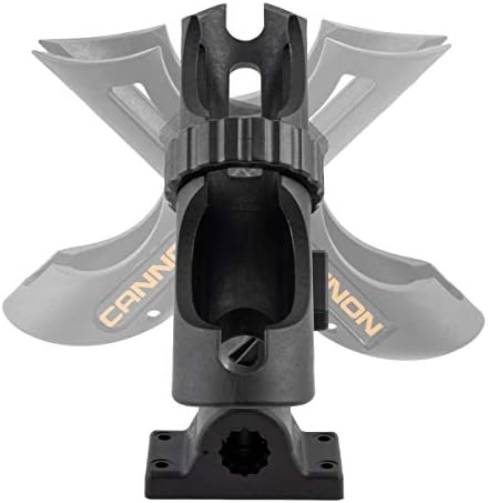 Cannon Three-Position Adjustable Rod Holder for Boat Trolling and Downriggers