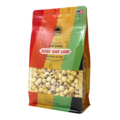 DOL Natural Dried Lotus Seeds Packed In USA 莲子干 8 Ounce, 100% Natural, Dried White Lotus Seeds Lian ZI, Rich In Methionine for Health