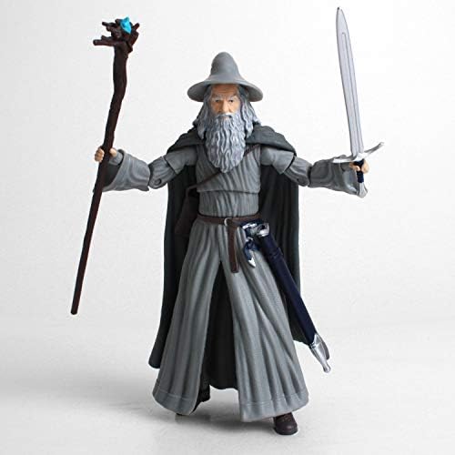 The Loyal Subjects The Lord of The Rings Gandalf BST AXN 5" Action Figure with Accessories