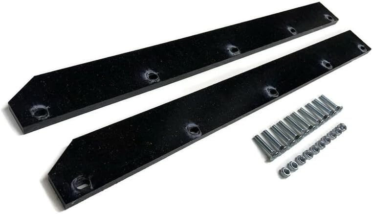 1/2" Poly Cutting Edge Scraper BAR for John Deere 54" Front Mount Snow Blade Plow