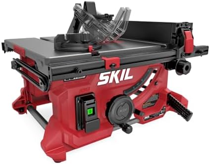 SKIL 15 Amp 10 Inch Portable Jobsite Table Saw with Folding Stand- TS6307-00