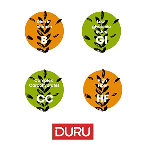 Duru Brown Coarse Bulgur, 35.2oz (1000 g), Wheat Berries, 100% Natural and Certificated, High Fiber and Protein, Non-GMO, Great for Vegan Recipes, Better than Rice