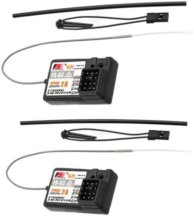 2Pcs Flysky FS-A3 AFHDS2A 2.4G 3CH Receiver for GT2E GT2G Transmitter