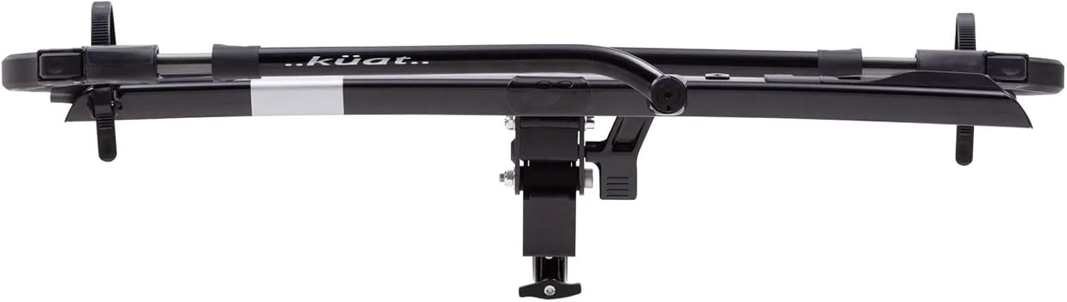 Kuat Sherpa 2.0 Compact 2-Bike Transporting Hitch Rack | Durable Lightweight Aluminum Compact 2-Bike Transporting Hitch Rack w/Cable Lock & Foldable Tire Cradles, 40 Lbs per Tray