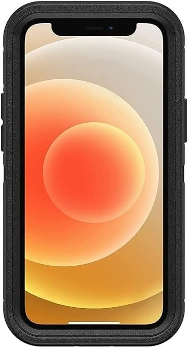 OtterBox Defender Series Case & Holster for Apple iPhone 12 Mini - Black