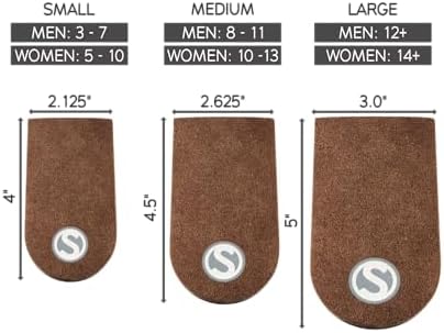 SoleAid Adjust-A-Heel | USA Made Height Adjustable Heel Lift for Uneven Legs and Gait Discrepancy