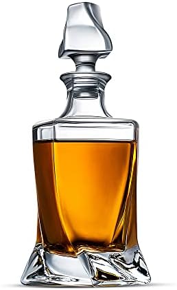 LUXU Whiskey Decanter,25 oz