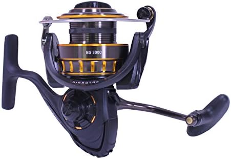 Daiwa BG Spinning Reel, Black/gold, 3000