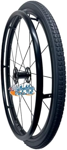 24 X 1 3/8" (37-540m) Pneumatic TIRE, Black Non-Marking. Price is for a Set of 2 Tires
