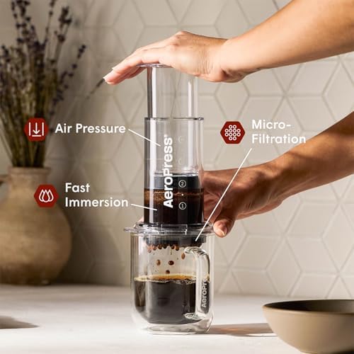 AeroPress White Paper Micro-Filters, 2 pack, 700 Count Count | Compostable Coffee Filters Made From White, Chlorine-Free Paper