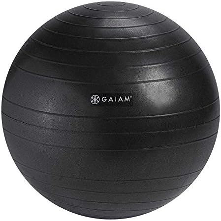 Gaiam Ultimate Balance Ball Chair, Swivel Base, Home & Office