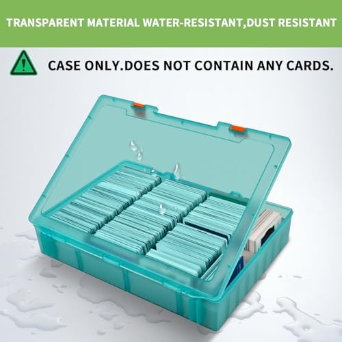 ALKOO 2200+ Trading Card Storage Box for MTG/for CAH, for Sports/Game Cards