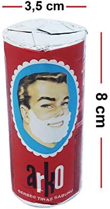 Arko Shaving Soap Stick - 12 Sticks (31.5 oz) by EVYAP