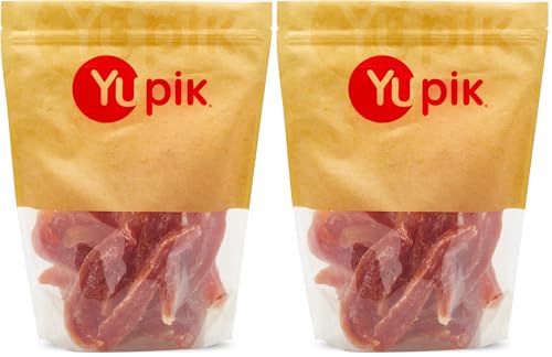 Yupik Dried Papaya Spears, 2.2 lb (35.2 oz), Gluten-Free, Vegan, Kosher, Sweetened Tropical Dried Fruits, Long Strips, No Added Sulphites, Fruity Snacks, Ideal for Baking & Topping