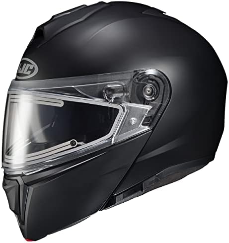 HJC Helmets i90 Modular Electric Snowmobile Helmet Semi-Flat Black 4X