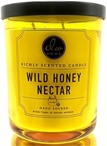 DW Home Wild Honey Nectar 15.48 oz. Candle in Glass jar