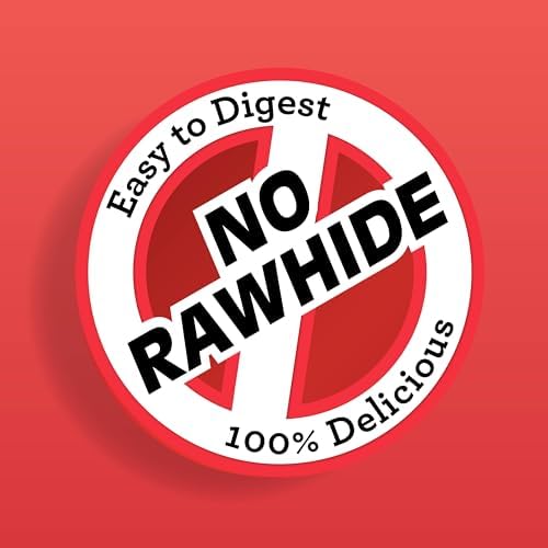 DreamBone RattleBall Chew Rawhide-Free Dog Treats, Real Protein, 14 Count | Daily Chew, Digests Safely and Completely