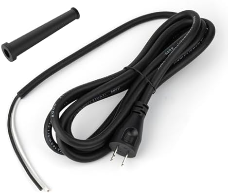 33007898 Power Cord, Compatible DW704 DW708 DW360 DW364 DWP849X DWP849 DW421, 10ft 16 Gauge 2 Wire Power Cord for Miter Saw, Circular Saw, Polisher