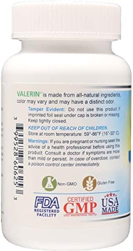 Wonder Laboratories Valerian Natural Relaxant for Tension Relief, Stress Relief, Leg Cramp Relief and Other Muscle Cramps Magnesium, Passion Flower