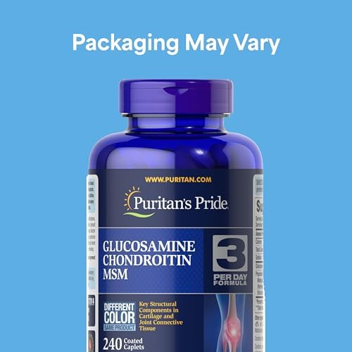 Puritan's Pride Glucosamine Chondroitin MSM Dietary Supplement