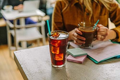phade Phade 7.75 inch Jumbo Compostable Biodegradable Eco Straws,375 Count,Individually Wrapped,For Cold Drinks Only