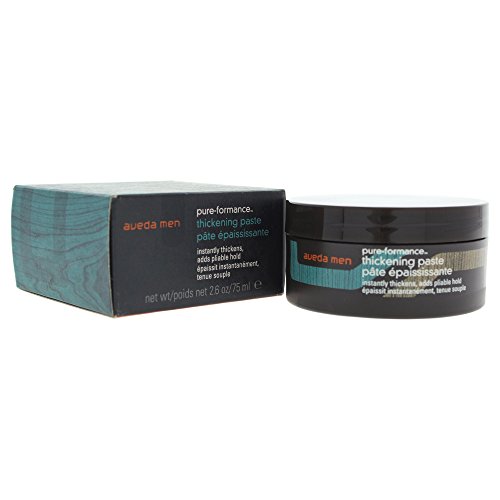 Aveda Men Pure-Formance Thickening Paste | Thickens Hair | Versatile Hold | Natural Finish Hair Styling Paste | With Amla |91% Naturally Derived*, 2.5 Fl Oz