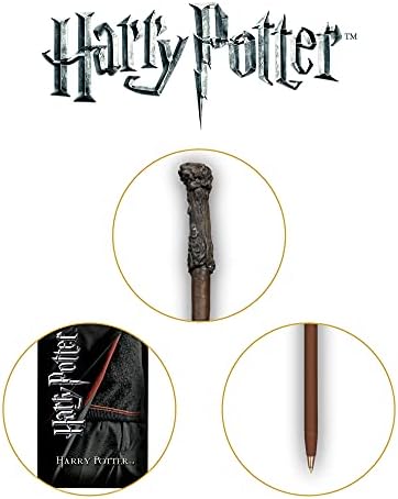 The Noble Collection Harry Potter Wand Pen and Bookmark