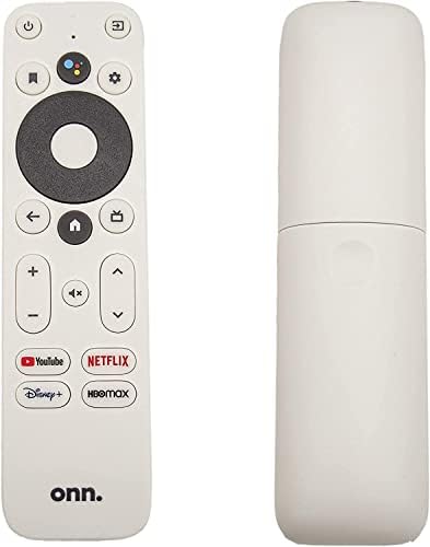 ONN Android TV 4K UHD Streaming Device with Voice Remote Control Google Assistant & High Speed HDMI Cable (100026240) Black