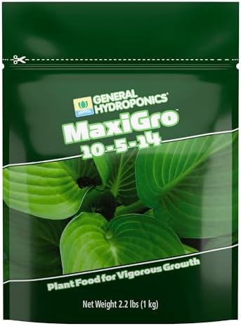 General Hydroponics MaxiGro Plant Food for Vigorous Growth, 2.2 lbs.