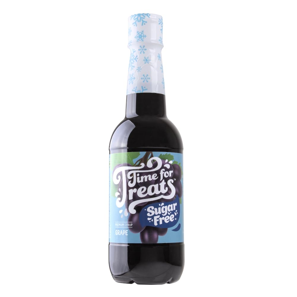 Time For Treats 3-Pack Tropical Punch, Watermelon, Lime Syrup 16.9 Fluid Ounce Per Bottle for Snow Cones, Homemade Sodas, Cocktails, Coffee, Baking and More