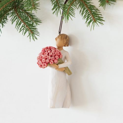 Willow Tree Abundance Hanging Ornament, Sculpted Hand-Painted Figure | Cast from a Susan Lordi Original Carving, Meaningful Gift for Any Occasion, Ready to Hang, Collectible Resin Keepsake
