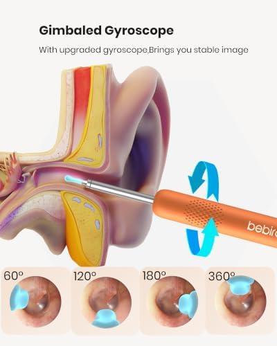 BEBIRD R1 Ear Wax Removal Tool:Ear Cleaner with HD Ear Camera FSA&HSA