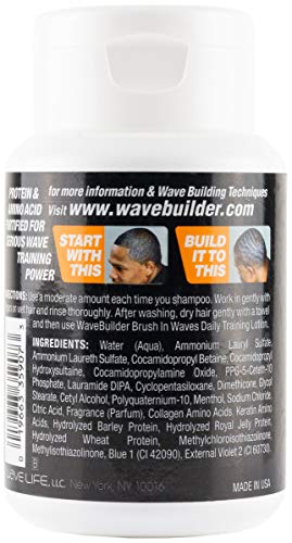 Wavebuilder Wash in Waves Wave Saving Shampoo