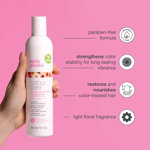 milk_shake Color Maintainer Conditioner | Paraben-free Conditioner for Color-Treated Hair | With Milk Proteins and Sunflower Seed Extract to Hydrate, Protect, and Support Shine