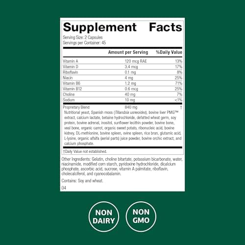 Standard Process Senaplex - Nervous System Support with Niacin