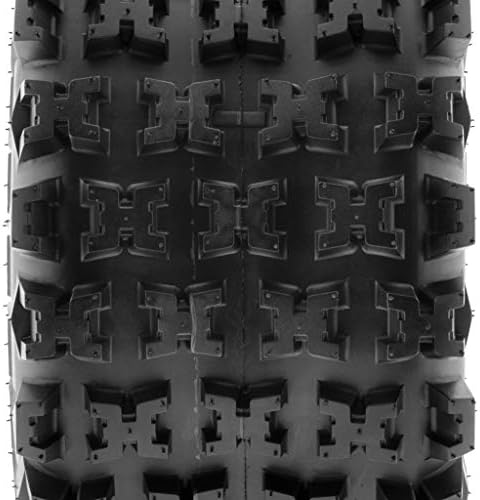SunF XC ATV UTV Knobby Sport Tires 22x10-9,6 PR Tubeless A027, Set of 2