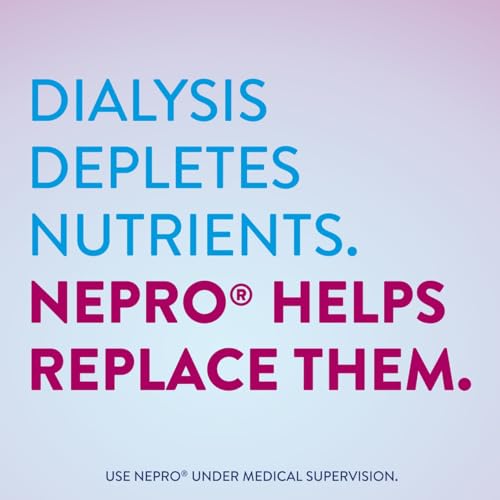 Nepro Renal Nutrition Shake for People on Dialysis, Vanilla Tetra, 24ct