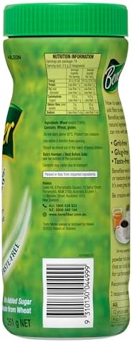 Benefiber Taste-Free, Sugar-Free Fiber Supplement Powder for Digestive Health 74 Servings 261g