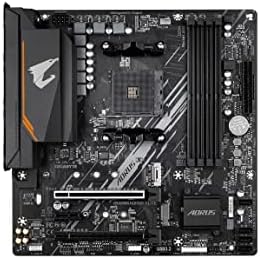 Gigabyte GIGABYTE B550M AORUS Elite (AM4/ AMD/ B550/ Micro-ATX/ DDR4/ Dual M.2/ PCIe 4.0/ Realtek GbE LAN/Gaming Motherboard)