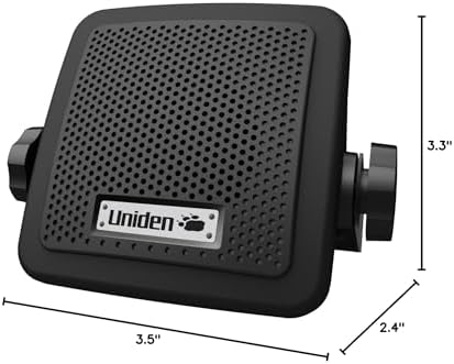 Uniden BCD996P2 Digital Mobile TrunkTracker V Scanner, 25,000 Dynamically Allocated Channels & (BC7) Bearcat 7-Watt External Communications Speaker