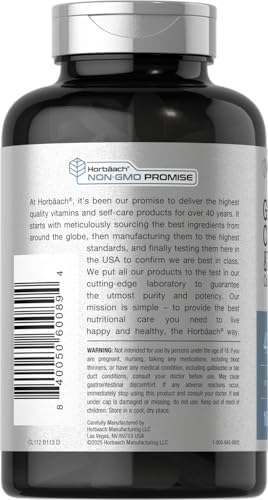Horbäach Glucosamine Chondroitin MSM | 180 Caplets | with Turmeric