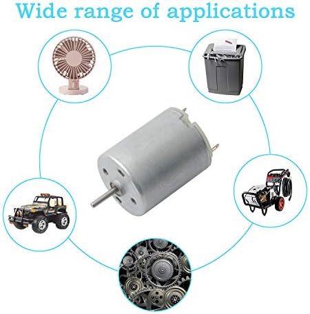 Dc Motor 3V-12V 280 Micro Motor 42 x 24 mm for RC Boat Model Toys Diy (Pack of 5)