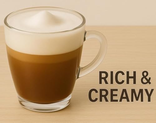 50 Milk Pods Compatible With Dolce Gusto Machines For Cappuccino & Latte Macchiato